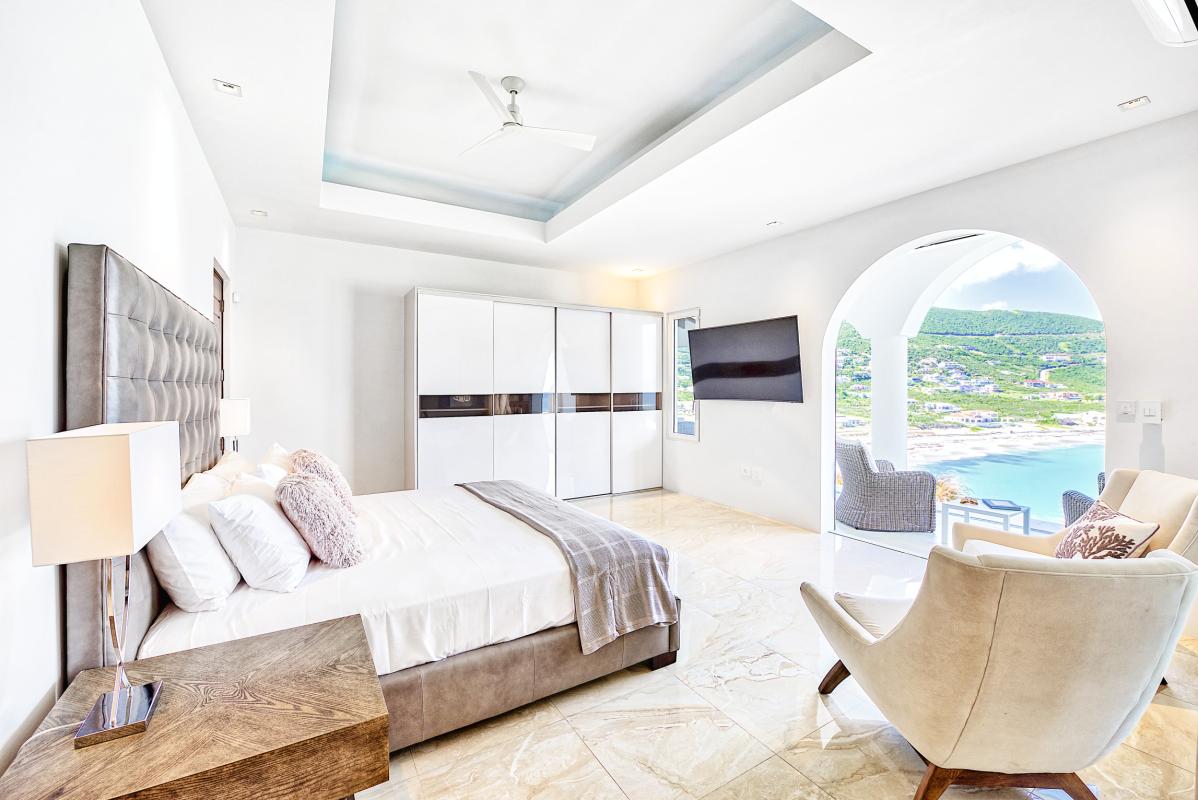 Amalia 42_Location villa piscine vue mer Saint Martin